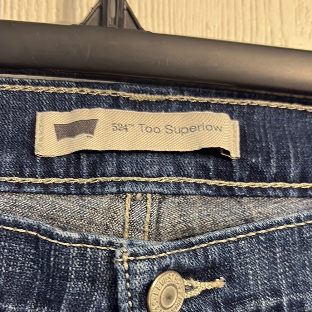 Levi's Women's Boot Cut Jeans - Dark Blue - Picture 3 of 7